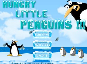 飢餓的小企鵝遊戲 飢餓的小企鵝遊戲