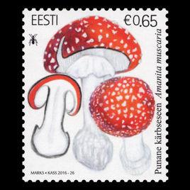 愛沙尼亞蘑菇系列:毒蠅傘 愛沙尼亞蘑菇系列:毒蠅傘