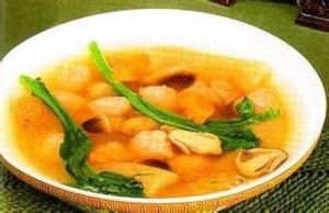 木耳青菜豆腐蝦丸湯 木耳青菜豆腐蝦丸湯
