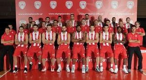 奧林匹亞科斯籃球俱樂部集體照