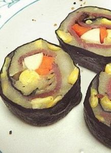 土豆泥肉片壽司卷 土豆泥肉片壽司卷