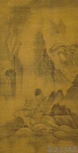 宋李公麟毛女圖軸 宋李公麟毛女圖軸