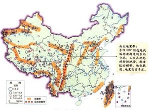 中國地震斷層帶