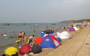 夏家河子海水浴場