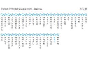 深圳公交M458路 深圳公交M458路