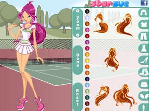 網球美女 網球美女