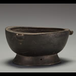 新石器時期良渚文化黑陶簋
