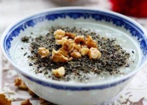 核桃芝麻粥 核桃芝麻粥