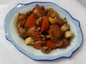 口蘑燒雞翅 口蘑燒雞翅