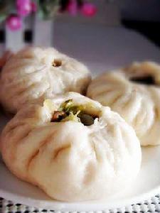 香菇素菜包 香菇素菜包