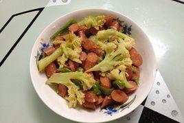 火腿腸花菜 火腿腸花菜