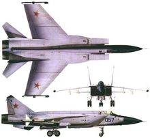 Mig-31三視圖