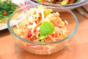 泰式涼拌青木瓜 泰式涼拌青木瓜