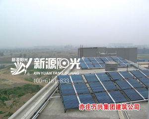 新源陽光太陽能熱水工程系統圖片-8
