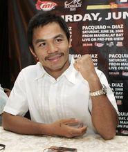 曼尼&middot;帕奎奧在宣傳發布會上