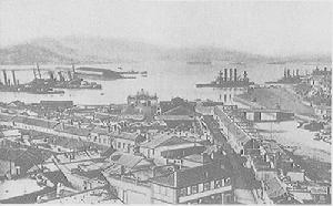 被沙皇俄國強占的旅順口