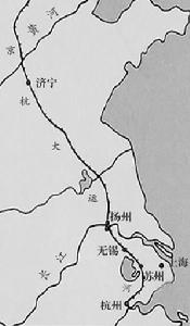 京杭運河是國防工程