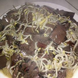 豆芽豬血湯 豆芽豬血湯