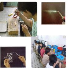 首飾焊接與有機玻璃拋光