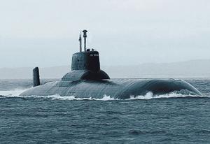 俄羅斯颱風級核潛艇