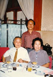 與李萬春夫婦(1981年新僑飯店)