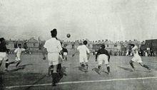 英租界內的校園足球賽