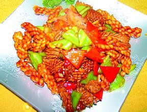 麻花熘腰菜 麻花熘腰菜