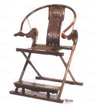 清早期黃花梨圈背交椅 清早期黃花梨圈背交椅