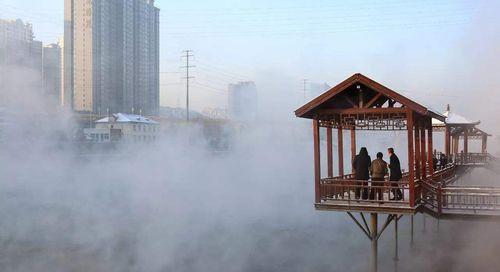 三川河柳林縣城抖氣河段