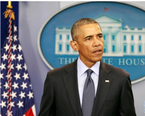6月12日，美國總統歐巴馬在華盛頓白宮發表講話。歐巴馬說佛羅里達州奧蘭多市當天凌晨發生的槍擊案為“恐怖行為”和“仇恨行為”
