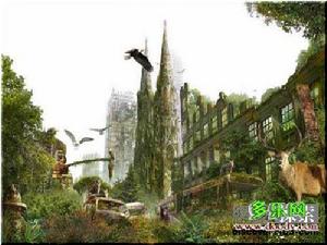 科學家推斷：人類滅絕後城市將會回歸自然