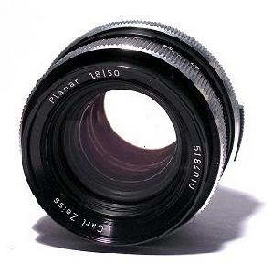 ZEISS PLANAR雙高斯結構鏡頭