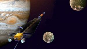 （圖）美國木星探測飛船效果圖
