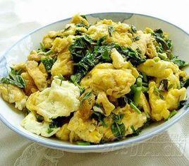 雞蛋炒香椿 雞蛋炒香椿