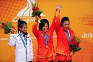 小輪車女子越野賽，中國選手馬麗芸奪冠
