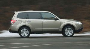 新一代斯巴魯森林人的側面