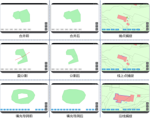 拓撲編輯和捕捉