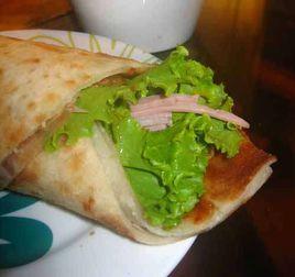 家常大餅卷雞蛋 家常大餅卷雞蛋