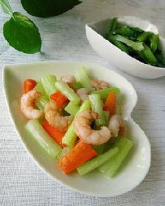 西芹炒蝦仁 西芹炒蝦仁