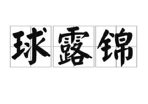 球露錦 球露錦