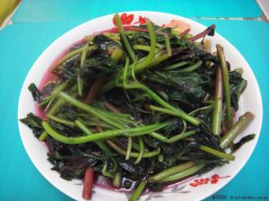 炒莧菜 炒莧菜