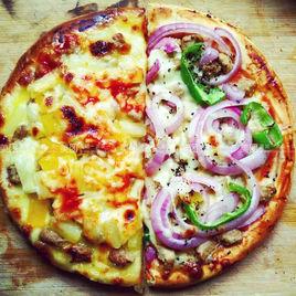 雙拼披薩 雙拼披薩