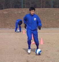 訓練中的吳承瑛