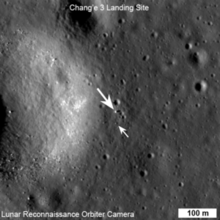 圖片由美國月球軌道飛行器拍攝