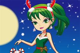 聖誕節小女孩 聖誕節小女孩