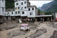 巧家縣山洪暴發