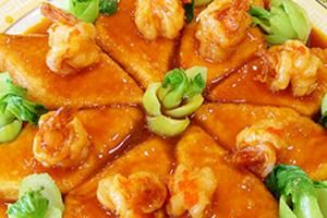 羊肉蝦仁燒豆腐