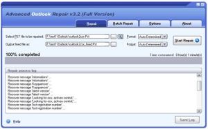 Advanced Outlook Repair V1.4