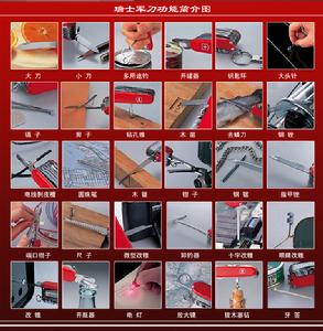 瑞士軍刀 第一把刀透紅0.2363.T