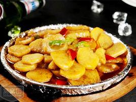 鐵板孜然土豆片 鐵板孜然土豆片